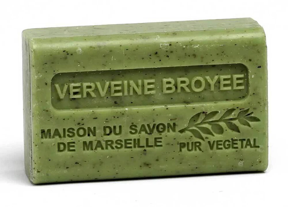 LA MAISON DU SAVON DE MARSEILLE Provence Seife Verveine Broyee (Eisenkraut) - Karité 125g