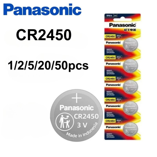Panasonic Button Cell Batteries CR2032 CR2025 CR1632 CR2016 CR2450 LR44 LR41 - Picture 10 of 23