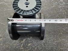 (8) Large Plastic Spools 8" Heavy Duty Empty, Wire, Craft, Thread, Hobby