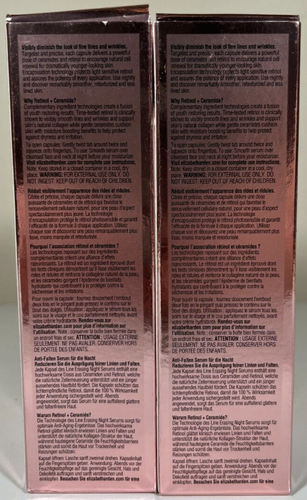 (2) Elizabeth Arden Retinol Ceramide Line Erasing Night Serum 90 Capsules Each - Picture 11 of 15