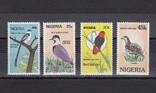 TIMBRE STAMP  4 NIGERIA Y&T#454-57 OISEAU BIRD NEUF**/MNH-MINT 1984 ~C09