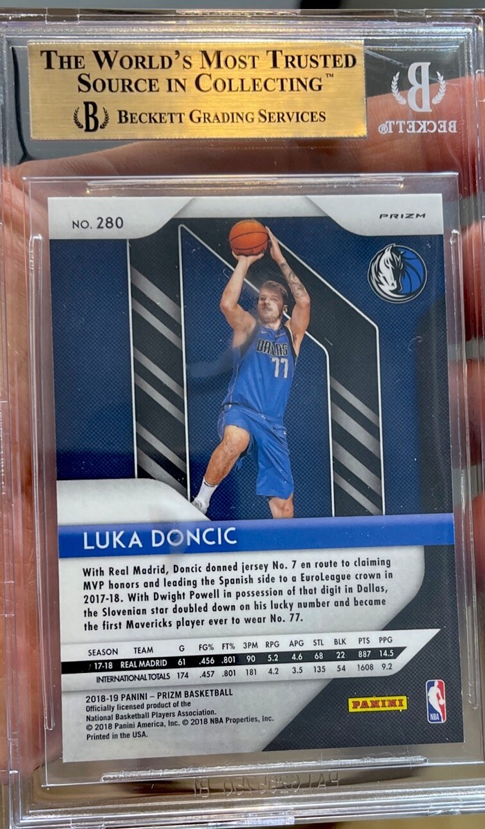 希少！【BGS9.5】rc doncic 2018 panini mosaic Luka Doncic 2018 Panini Prizm Mosaic 68 Green Rookie RC BGS