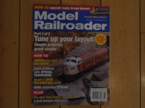 7 ISSUES OF MODEL RAILROADER MAGAZINE FOR THE YEAR 2007 EXC. COND. - Picture 6 of 8