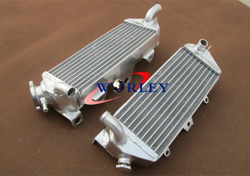 Radiador de aluminio para Kawasaki KX250 kx 250 1985 1986 85 86 Foto 2 de 4
