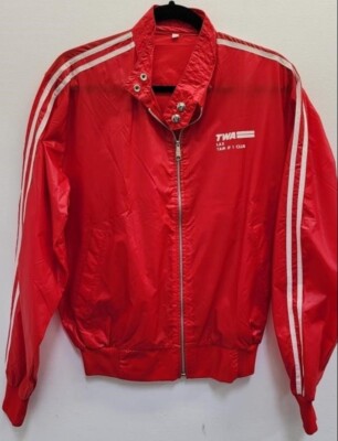 ジャケット・アウター Twa Vintage TWA Ground Crew Club LAX Trans World Airlines Jacket FREE