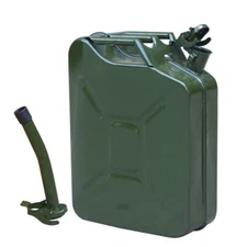Jerry Can 5 gallon 20L Off Road  Metal Tank Emergency Backup Army Military 