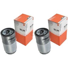 2x MAHLE / KNECHT Kraftstofffilter KC 69 Fuel Filter für VW Golf IV 1J1 Volvo