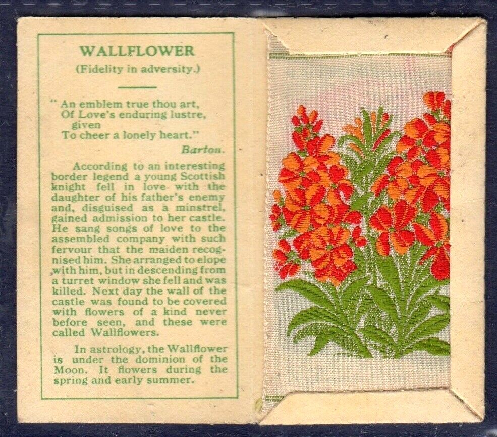 Kensitas Silk Flowers 2nd Series (Small) No.30 Wallflower (f) eBay