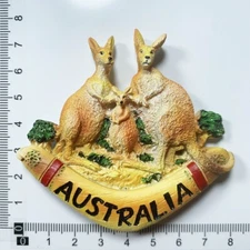 Australia Tourist Travel Gift Souvenir Kangaroo 3D Resin Fridge Magnet Craft