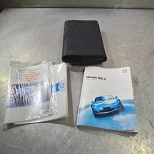Mazda MX5 MX-5 Mk2/2.5 1998-2005 Owners Manuals Handbook inc Carry Case