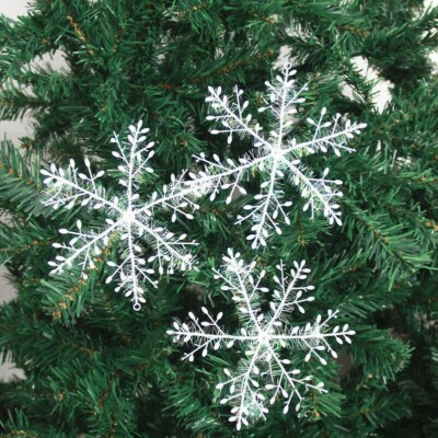 30x Snowflakes Christmas Tree Wall Ornament Home Decor DIY