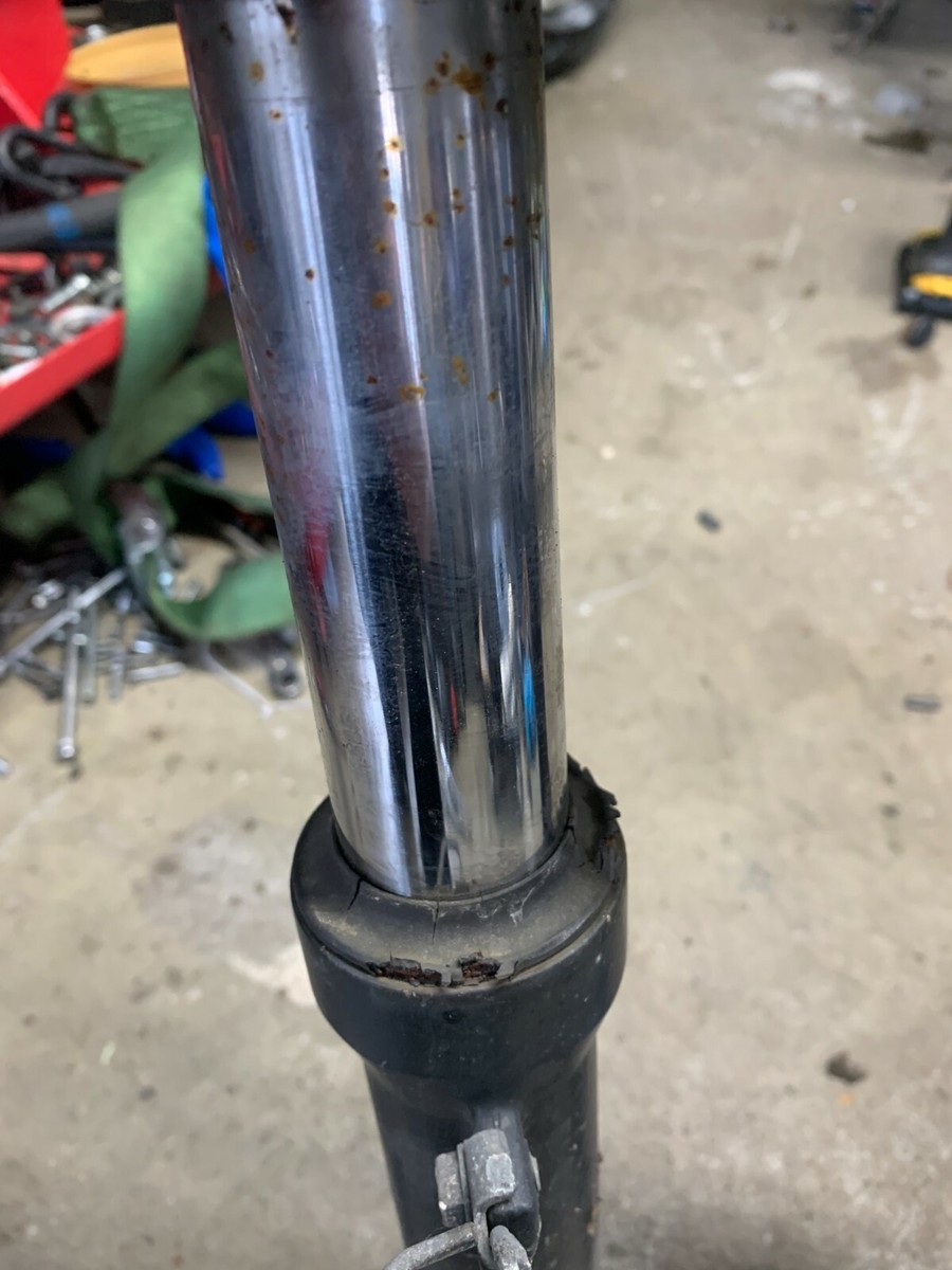 d助 OEM 1991-1993 Kawasaki ZX600D Front Forks and Triple Tree