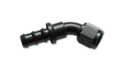 Vibrant Performance 22410 Push-On 45 Degree Hose End Fitting