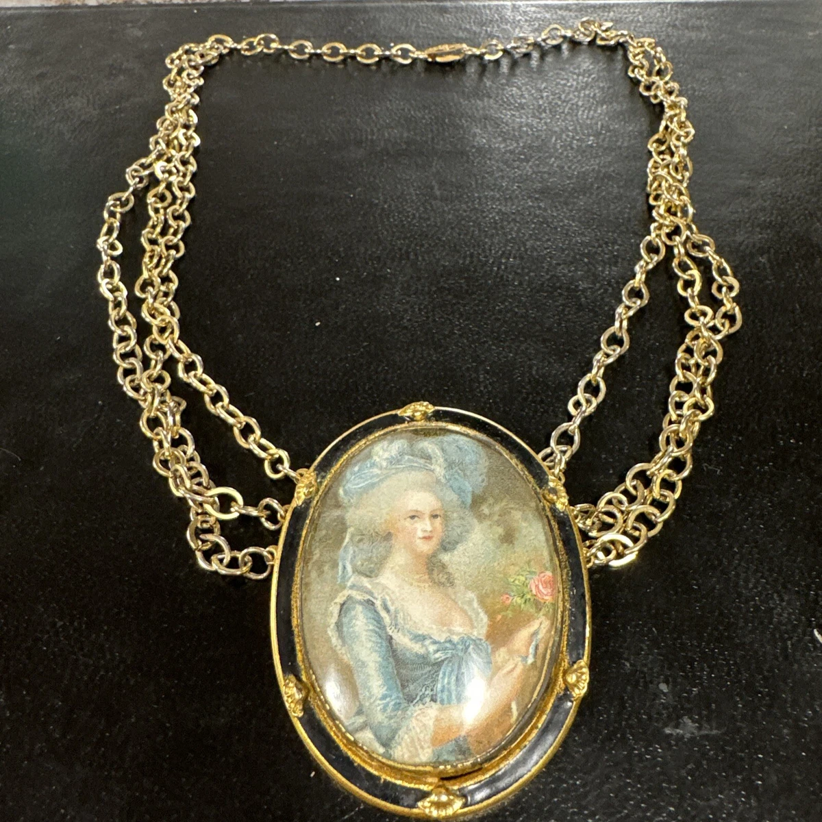 Meleager Collana Donna Doppio Strato Oro E Argento Con Ciondolo Moneta – Gioiello Elegante E Regolabile