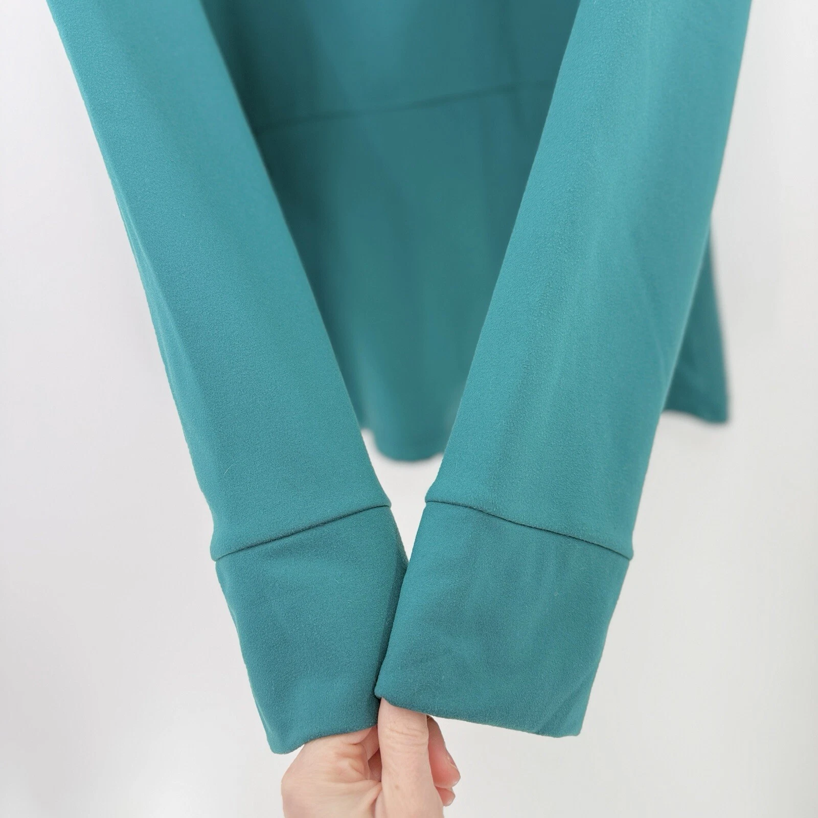 yogalicious plus size lux polarlux back country funnel neck sweatshirt