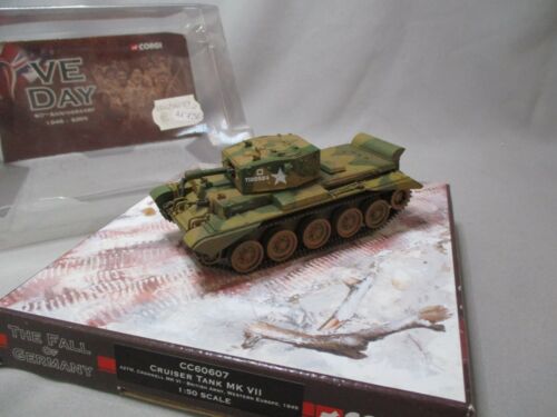 AO732 CORGI 1/50 CRUISER TANK MK VII BRITISH ARMY WWII REF CC60607 BON ETAT - Imagen 3 de 10