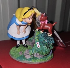 DISNEY ALICE IN WONDERLAND & DINAH CAT SKETCHBOOK ORNAMENT 2020