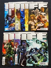 Marvel Comics Hickman's FF #1-11! Run of 11! Great Condition! Free Shipping!