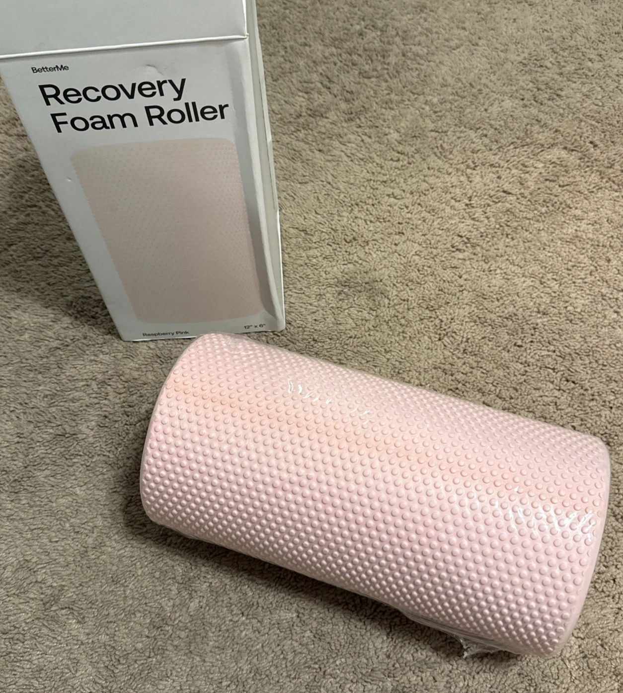 BetterMe Recovery Foam Roller for Massage Muscle Recovery Raspberry Pink 12x6
Opens in a new window