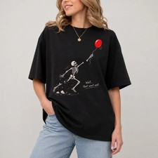 Skeleton Lost Balloon Shirt, Well That Went Well Funny Halloween Tee