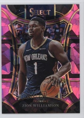 2023-24 Select Mezzanine Level Pink Cracked Ice Prizm 72/99 Zion Williamson 1u5y