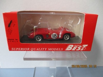 Best Modell Ferrari 860 MONZA Sebring 1958 SCHELL / MUSSO Nr. 9117 OVP