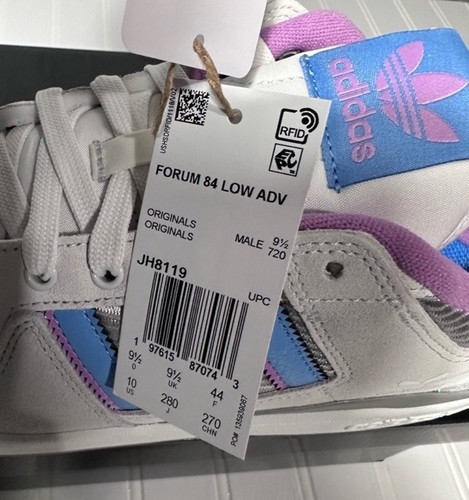 Adidas Forum 84 Low ADV shoes NWT Men’s 10 - Imagen 7 de 8