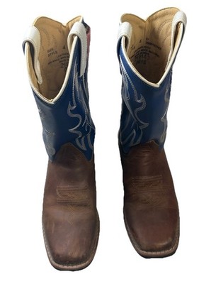 CODY JAMES BOYS' WALKER WESTERN BOOTS - BROAD SQUARE TOE Size 4D