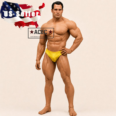 Custom Uncensored PHICEN 1/6 Hero 12'' Male Seamless Super Muscular Figure Set