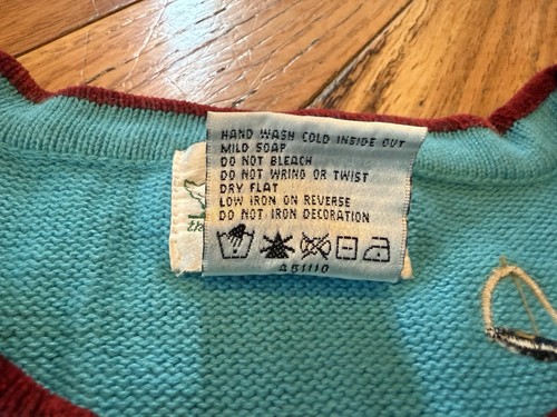 Quacker Factory Cows Button Cardigan Sweater Blue/Red Women’s Size 2X - Picture 3 of 18
