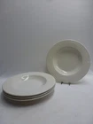 Large Fiestaware Homer Laughlin White Pasta Rimmed Serving Bowl 12" Set of 4