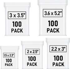 500 Pcs Small Plastic Bags, Small Bag, Mini Baggies, Jewelry Bag Clear Plastic,