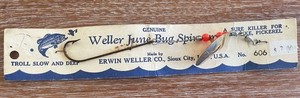 Vintage Pflueger June Bug #6 Spinner Fishing Lure