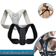 True Fit Posture Corrector Belt Adjustable Back Brace Straightener For Men Women