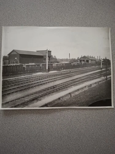 1921 Trowbridge Locomotive Shed, Wiltshire, Photograph
