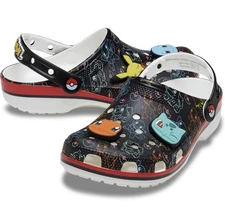 Crocs x Pokemon "Pokemon Starters" Classic Clog 211343-90H Men’s Size 11 NWB New