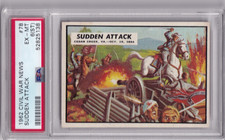 1962 Civil War News #78 Sudden Attack PSA 6(ST) EX-MT