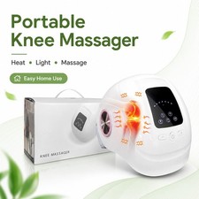 5-in-1 Knee Massager with Heat Red Light Vibration Air Compression Pain Relief