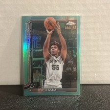 2025-26 Topps Chrome - Harrison Ingram Aqua Refractor /199 Spurs