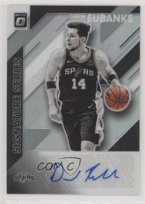 2019-20 Panini Donruss Optic Signature Series Holo Prizm Drew Eubanks Auto 4l3