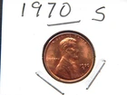 1970 (S) Lincoln Penny
