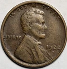 1922 d lincoln cent wheat penny 1c - free shipping