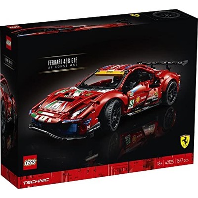 LEGO Technic Ferrari 488 GTE AF Corse #51 42125 Toy Block Gift