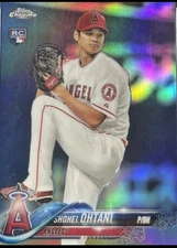 2018 Topps Chrome - Shohei Ohtani #150 Refractor (RC) ****Chaser Card Mystery***