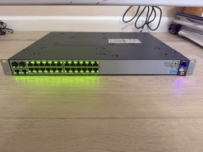 HP ProCurve 2620-24-POE+ J9625A 24-Port Managed PoE Switch W/ Rack Ears Tested