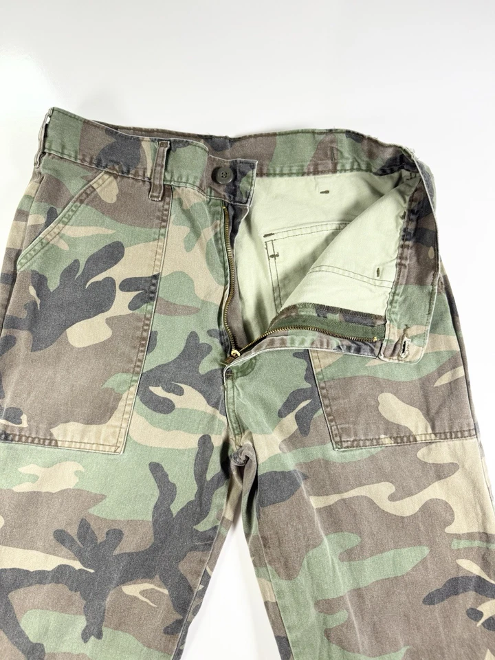 Камуфляжные мужские штаны-карго 33x30 (прибл.) зеленые Woodland военные армейские Ultra Force BDU - Изображение 4 из 4