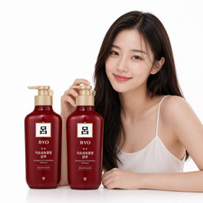 Ryo Damage Care Shampoo 500ml x 2 Nourishing Hydrating K-Beauty