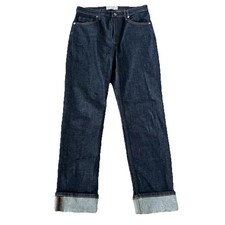 Everlane High Rise Straight Jean Dark Wash Women  s Size 29 Regular