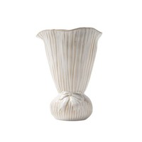 Keramikvase Handgefertigt Wabi-Sabi Stil Landhaus Deko Wohnzimmer Geschenk