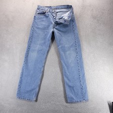 VTG Levis 501 Jeans Mens 32x30 Blue Straight Button Fly 90s Made In USA